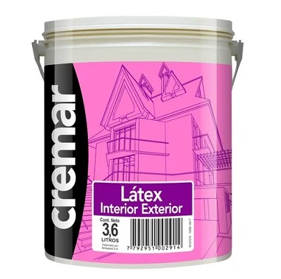 LATEX INT-EXT BLANCO X4L CREMAR
